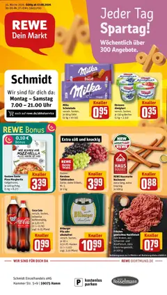 Vorschau von dem Prospekt des Geschäftes Rewe, gültig ab dem 17.08.2026