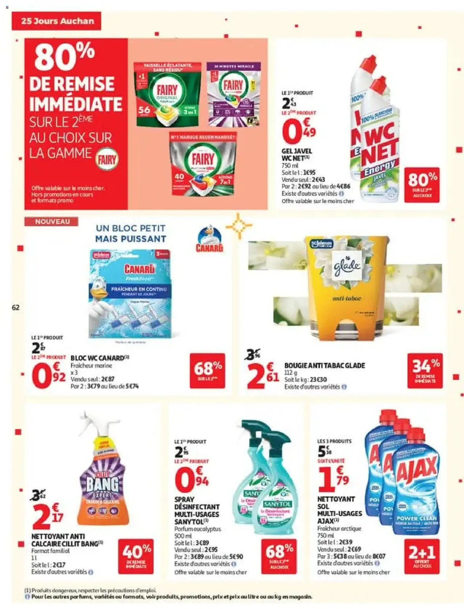 Prévisualisation de Auchan 25 jours 2 hypers du magasin Auchan formulaire valide 03/11/2026