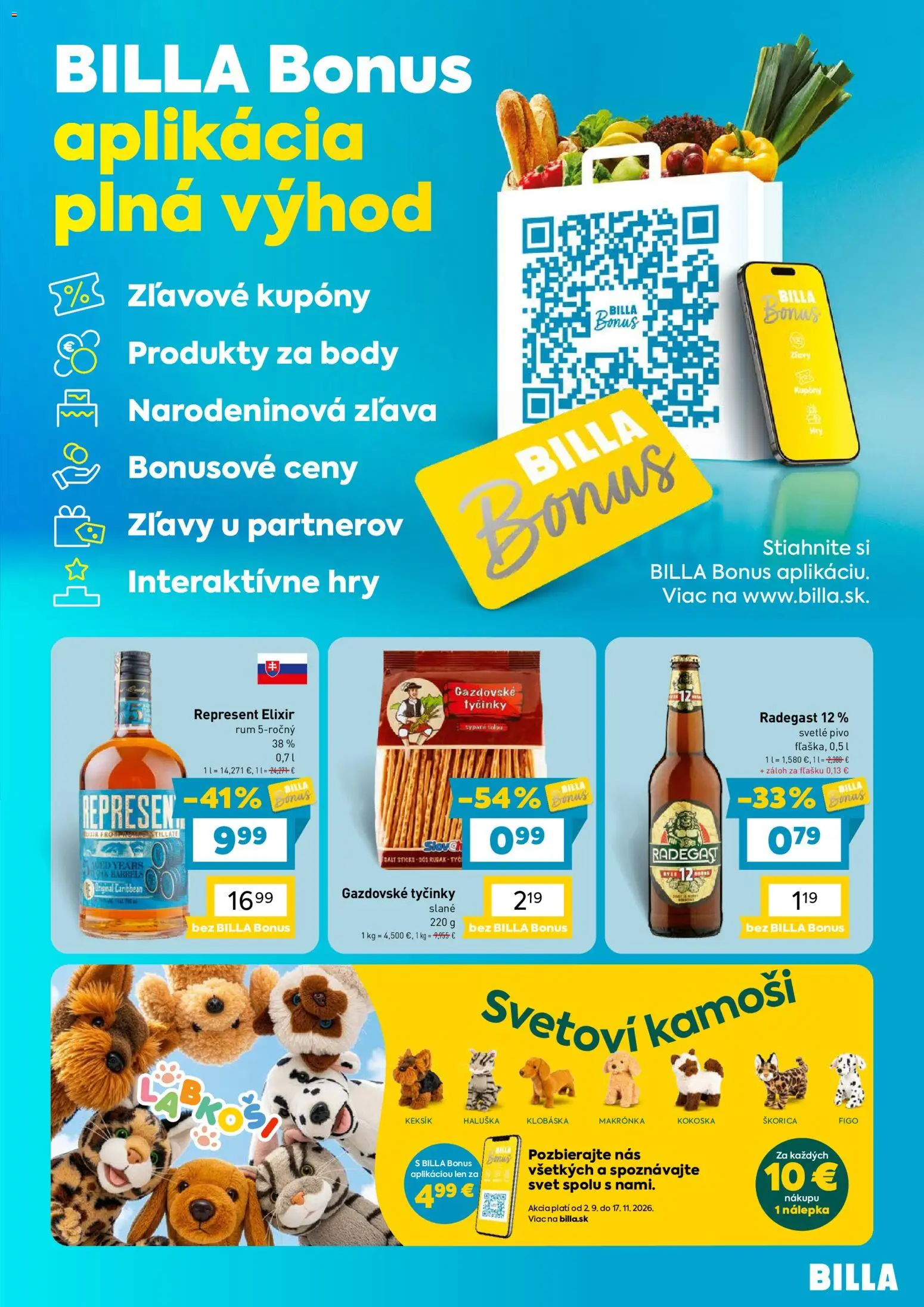 Náhľad Billa letáku platného od 09.09.2026