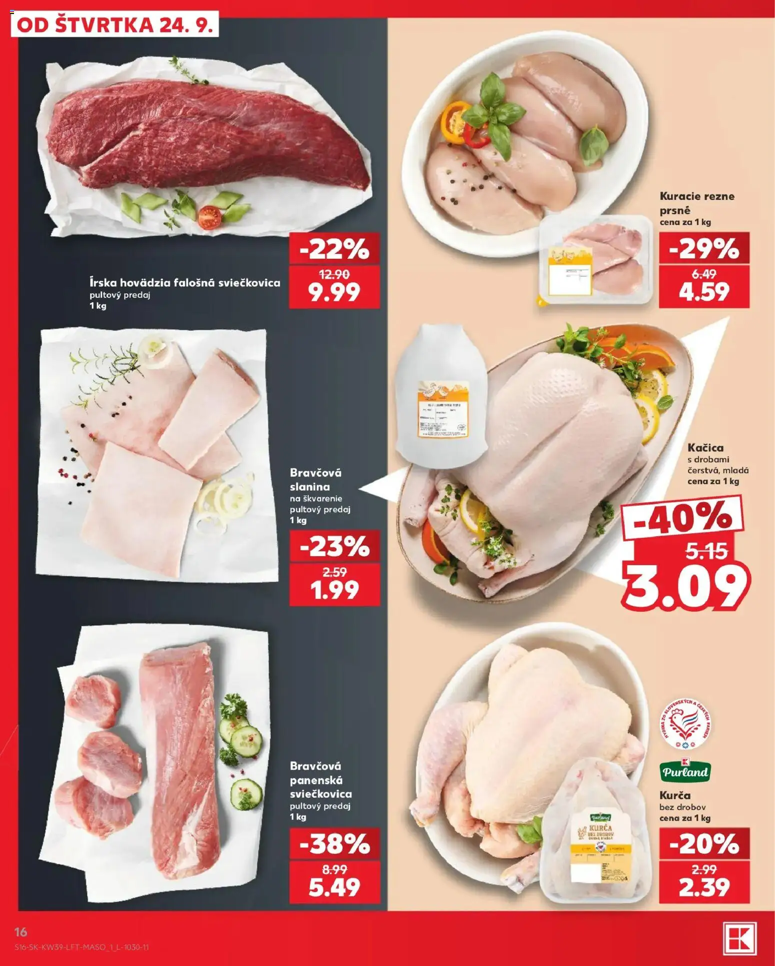 Náhľad Kaufland letáku platného od 24.09.2026
