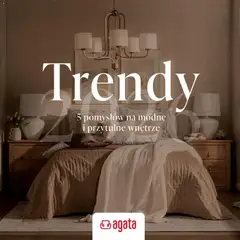 Pogląd gazetki "Salony Agata gazetka - Trendbook" ze sklepu Salony Agata ważnej od 07.05.2026