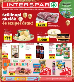 Interspar - Interspar akciós újság megtekintése, amely érvényes 2026.05.28.-től