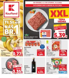 Pregled letka Kaufland katalog do 12.05.2026 trgovine Kaufland vrijedi od 05.05.2026