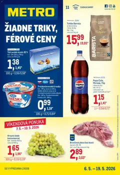 Náhľad Metro letáku platného od 06.05.2026