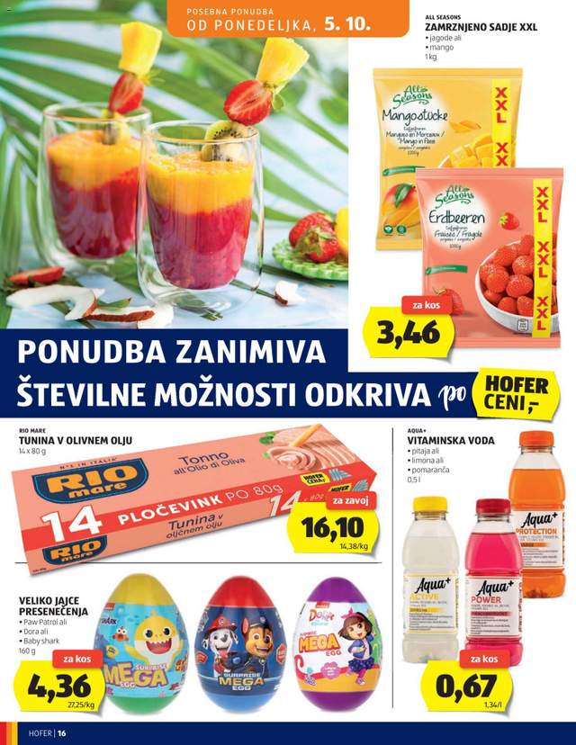 Novi Hofer katalog od 30.09.