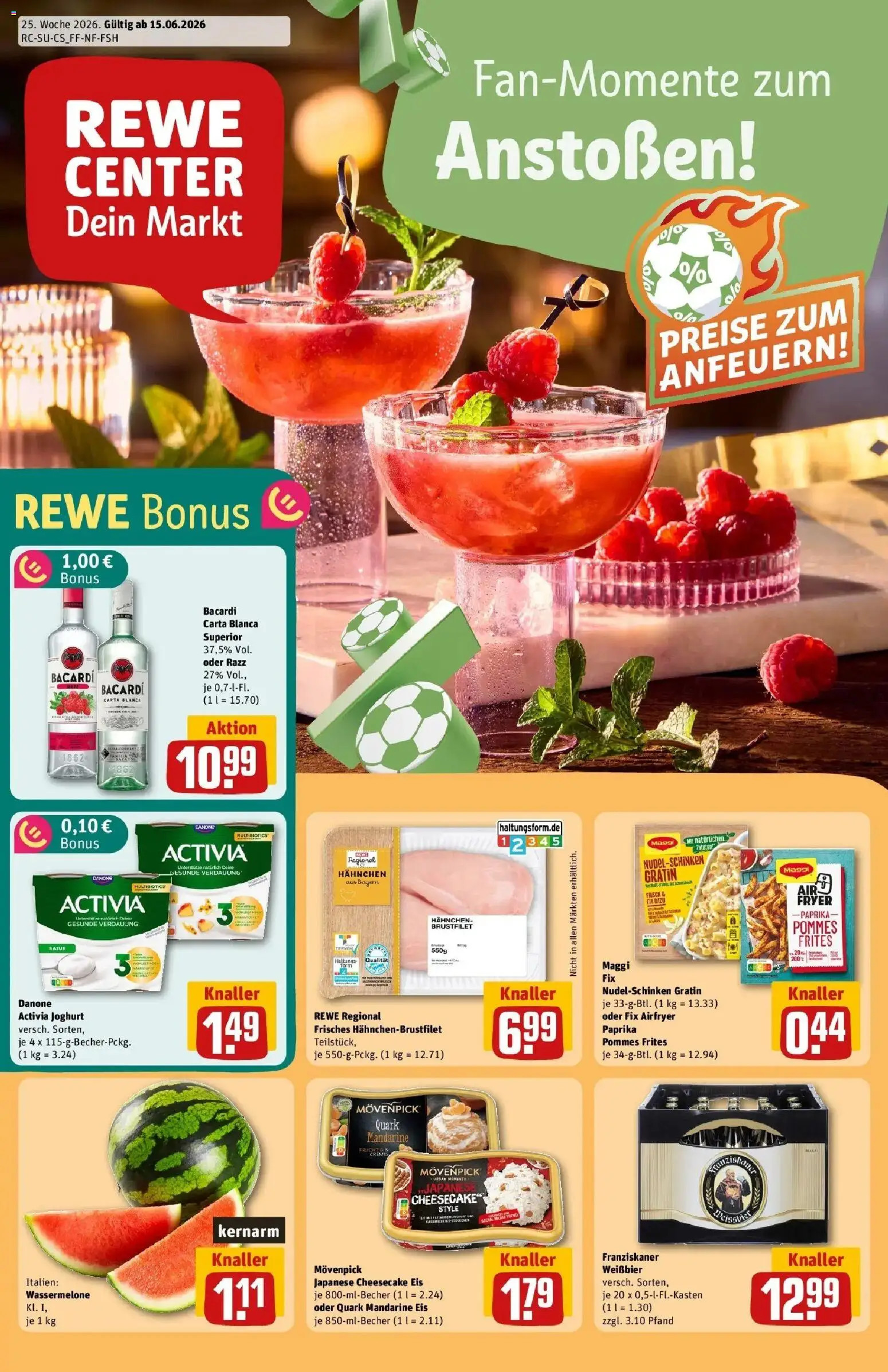 Vorschau von dem Prospekt des Geschäftes Rewe, gültig ab dem 14.06.2026