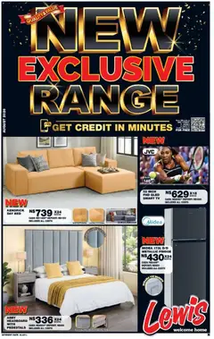 Preview of Lewis Stores flyer valid from 10/08/2026