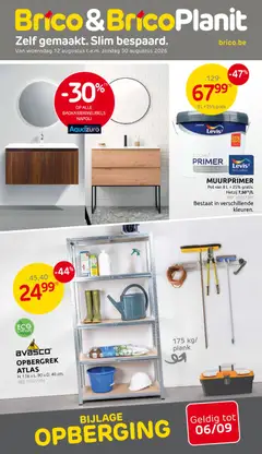 Voorbeeld van Brico Plan-it Folder van winkel Brico Plan-it geldig vanaf 12/08/2026