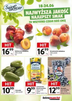 Pogląd gazetki "Intermarche gazetka - Świeży Hit" ze sklepu Intermarche ważnej od 18.06.2026