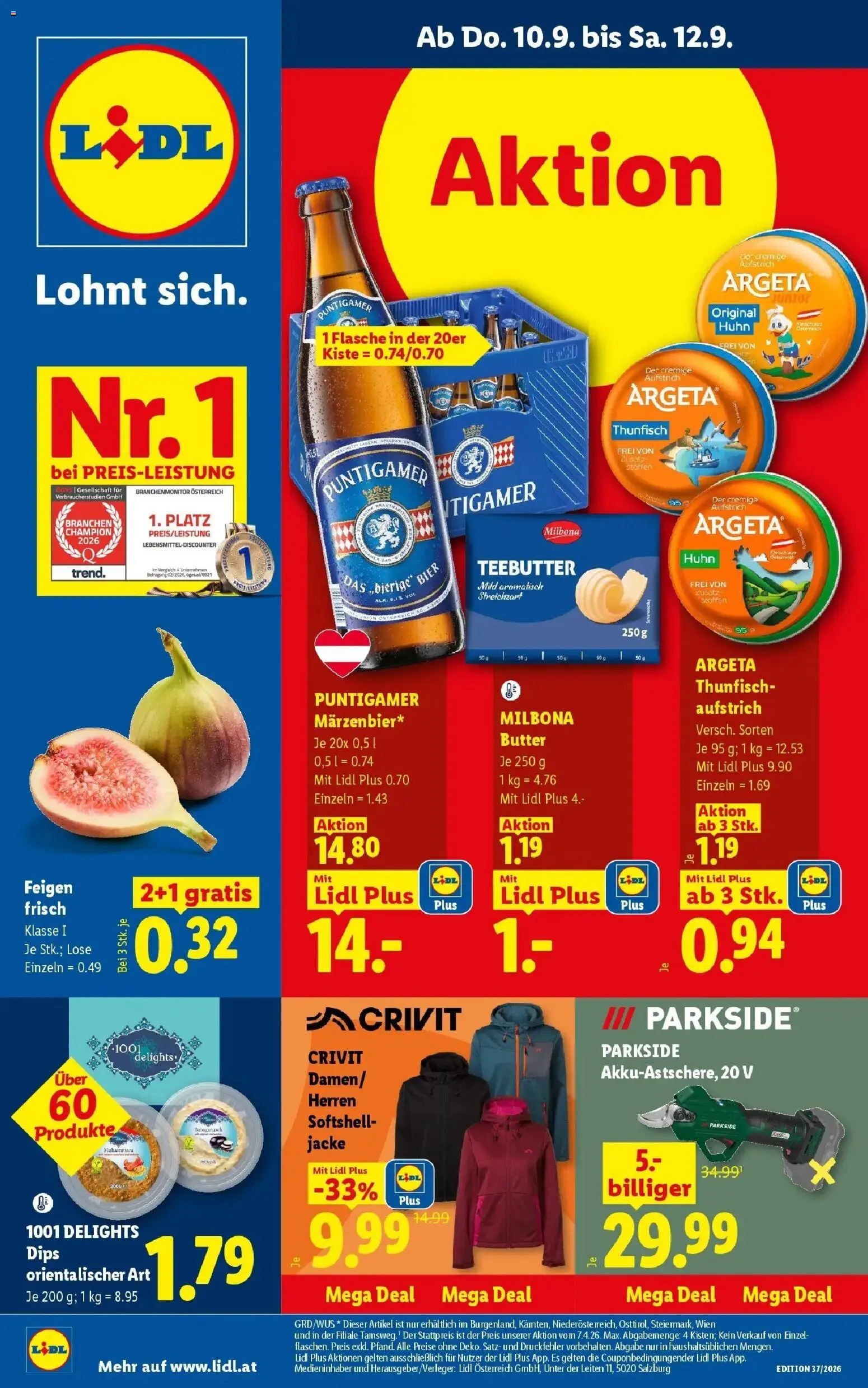 Vorschau der Angebote: Lidl Lidl Flugblatt - Fohnsdorf, Neunkirchen, Graz gültig ab 06.09.2026