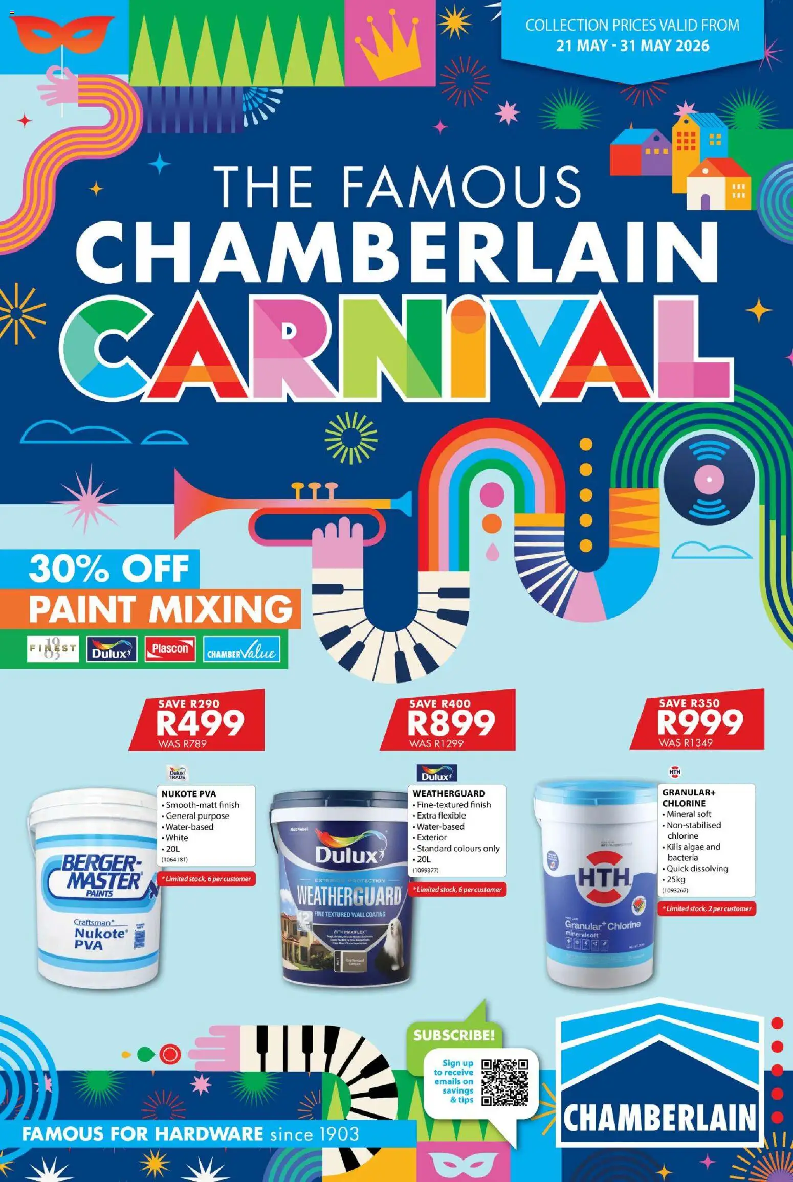 Preview of Chamberlain flyer valid from 21/05/2026