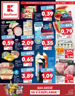 Náhľad Kaufland letáku platného od 04.06.2026