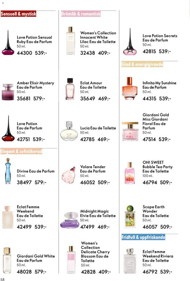 Ny Oriflame katalog från 13/05