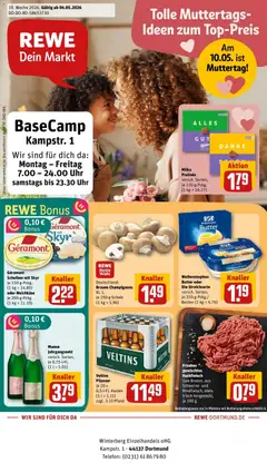 Vorschau von dem Prospekt des Geschäftes Rewe, gültig ab dem 04.05.2026