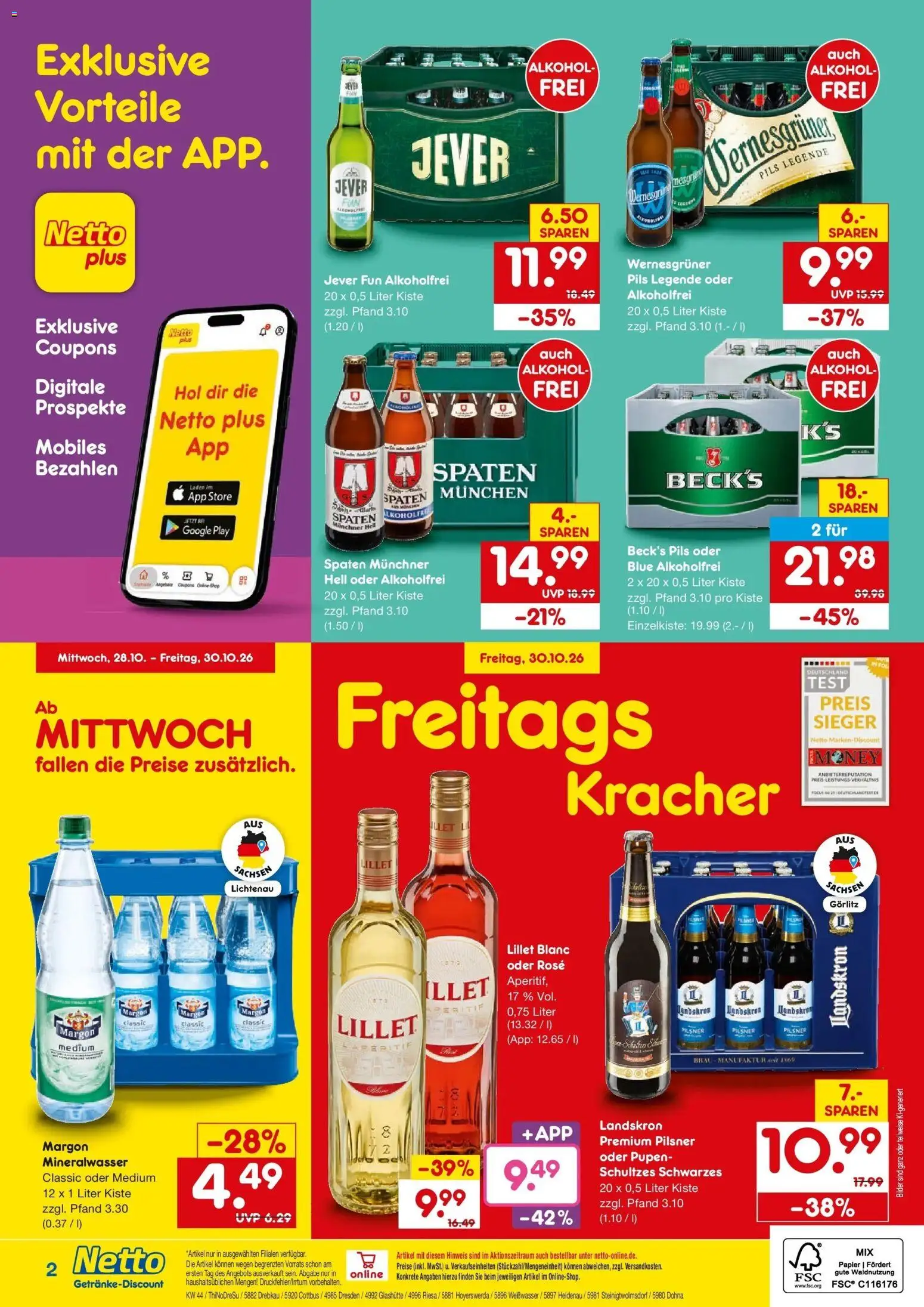 Vorschau von dem Prospekt des Geschäftes Netto Marken-Discount, gültig ab dem 26.10.2026