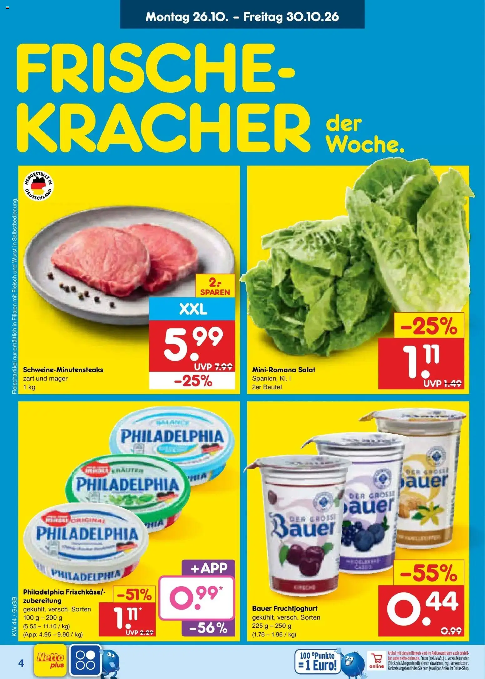 Vorschau von dem Prospekt des Geschäftes Netto Marken-Discount, gültig ab dem 26.10.2026
