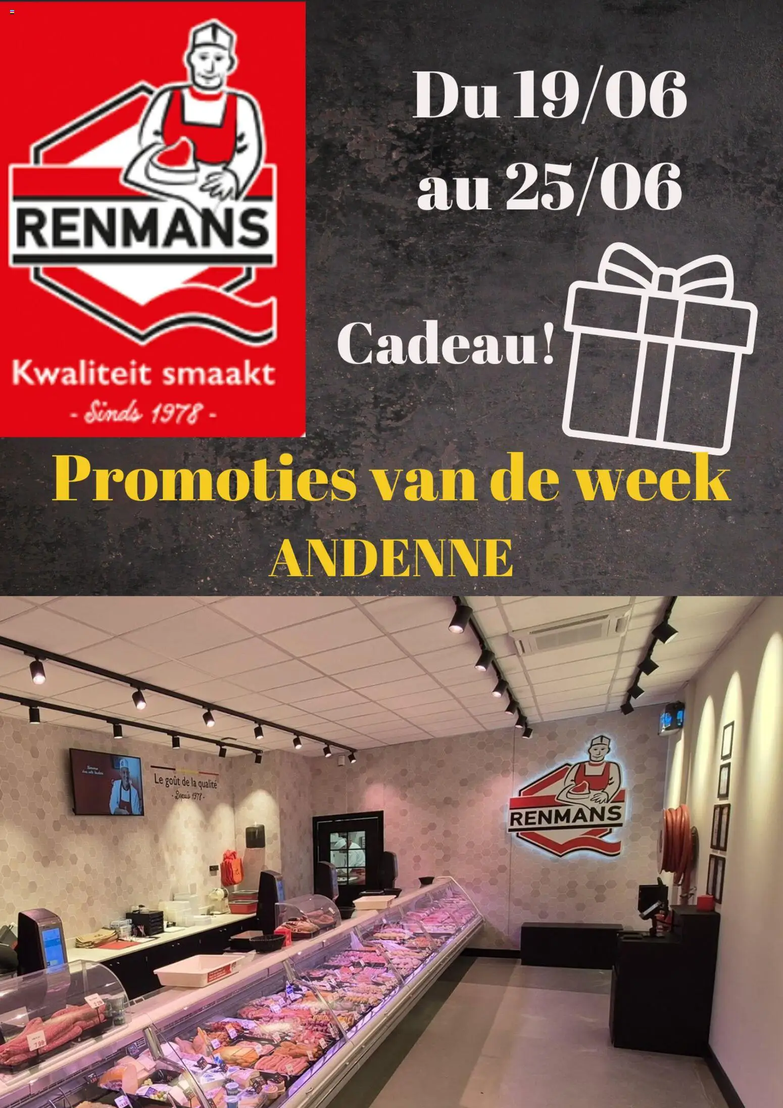 Voorbeeld van Renmans Folder / Publicité van winkel Renmans geldig vanaf 19/06/2026 - La