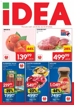 Pregled Idea kataloga - važi od 25.06.2026