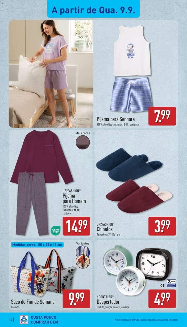 Novo folheto Aldi a partir de 07/09