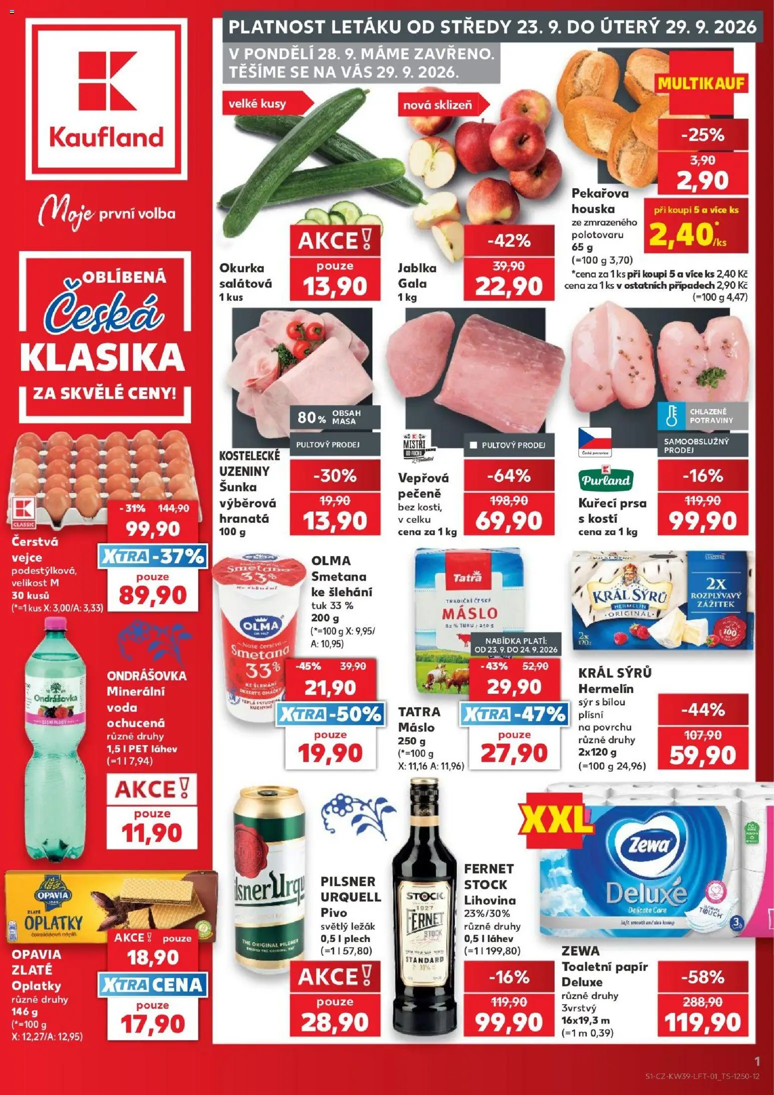 Náhled nabídky: Kaufland Kaufland leták - Kolín platný od 23.09.2026