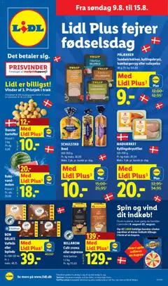 Eksempel på tilbudsavis Lidl - Tilbudsavis fra butik Lidl gyldig fra 09/08/2026