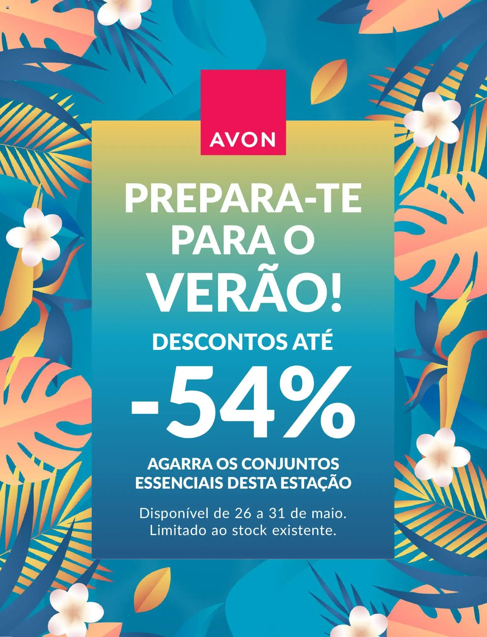 Pré-visualização do folheto da loja Avon válida a partir de 26/05/2026