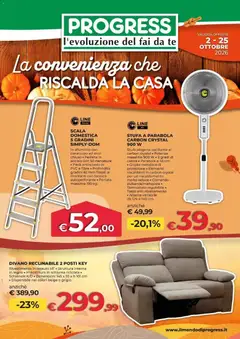 Anteprima dell'opuscolo La convenienza che riscalda la casa dal negozio Offerte valido da 02/10/2026