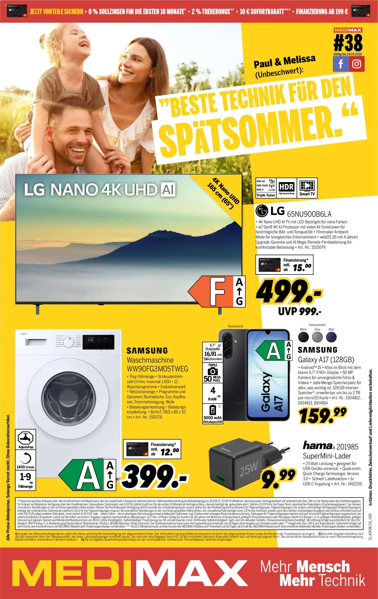 Vorschau von dem Prospekt des Geschäftes Medimax, gültig ab dem 12.09.2026