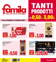 Anteprima dell'opuscolo Famila volantino dal negozio Famila valido da 21/05/2026
