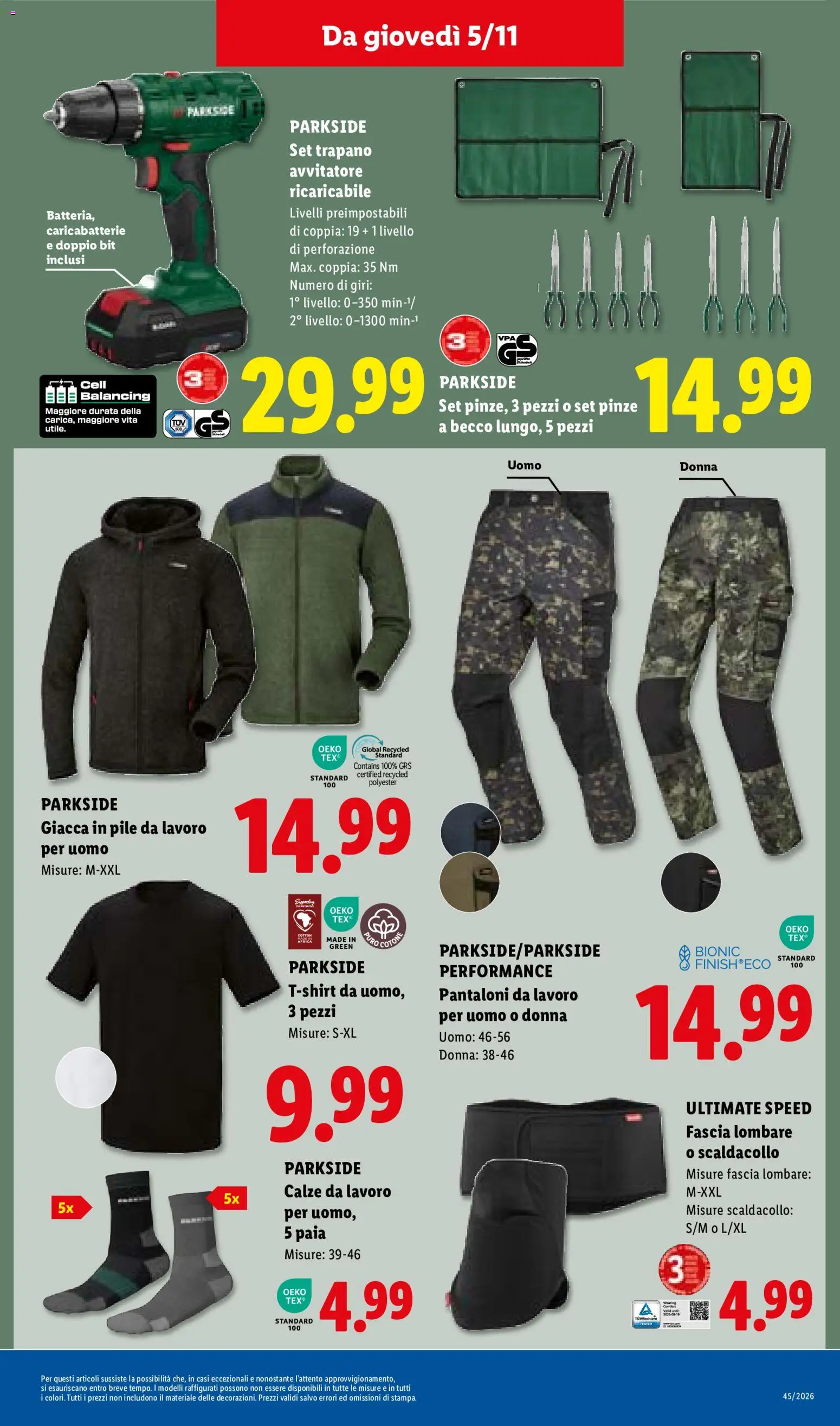 Anteprima dell'opuscolo Lidl Black Friday dal negozio Lidl valido da 02/11/2026