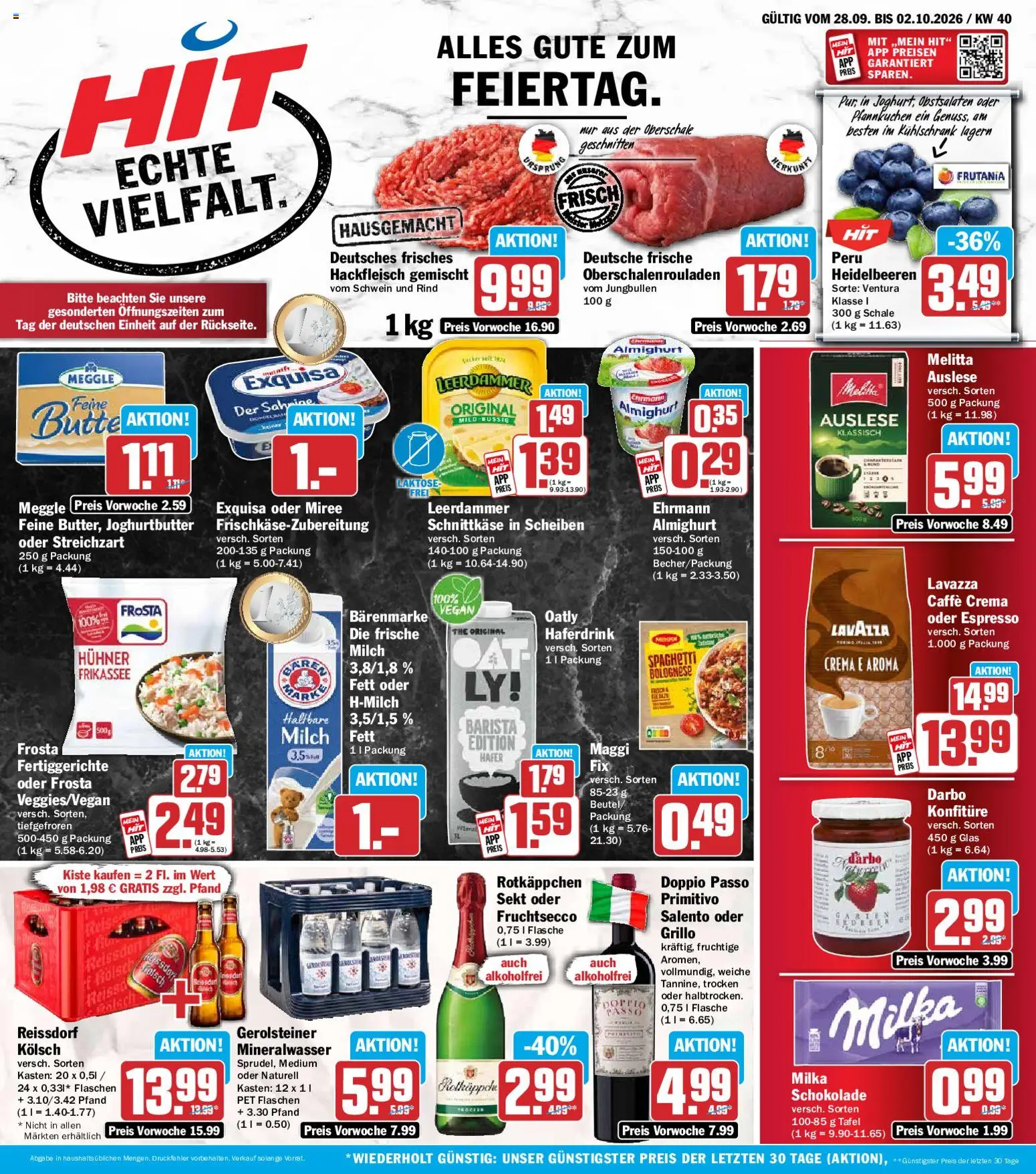 Vorschau von dem Prospekt des Geschäftes HIT, gültig ab dem 28.09.2026