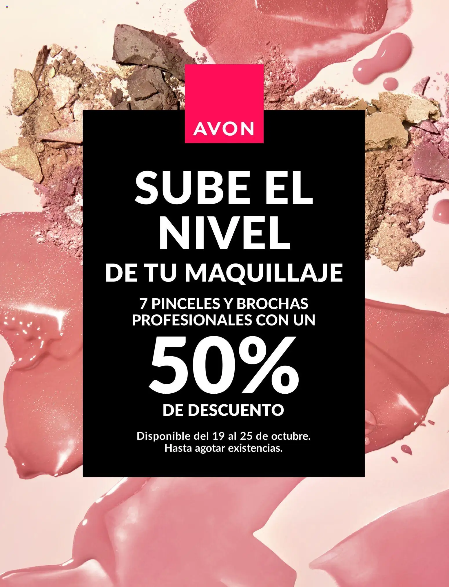 Vista previa del folleto de la tienda Avon válido desde el 19/10/2026 - Maquillaje