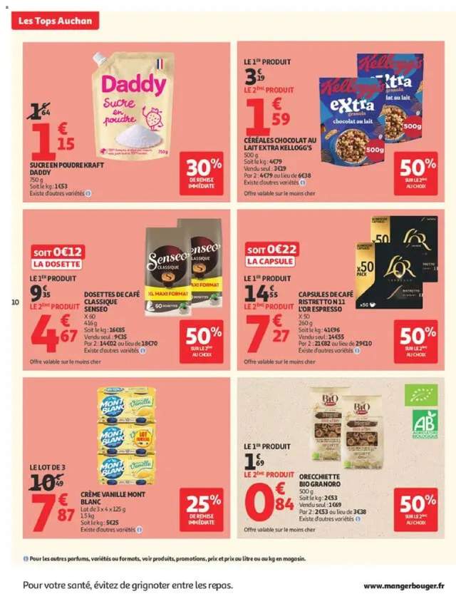 Nouveau catalogue Auchan à partir du 04/08