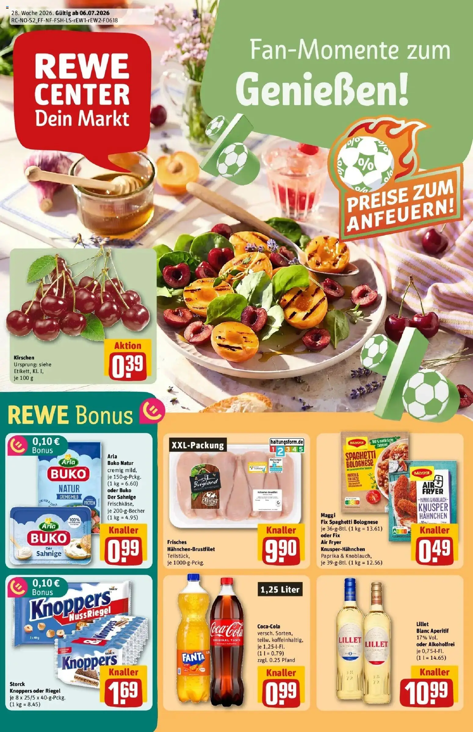 Vorschau von dem Prospekt des Geschäftes Rewe, gültig ab dem 06.07.2026