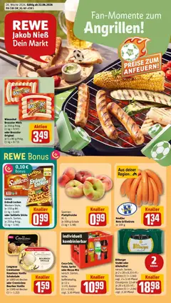 Vorschau von dem Prospekt des Geschäftes Rewe, gültig ab dem 21.06.2026