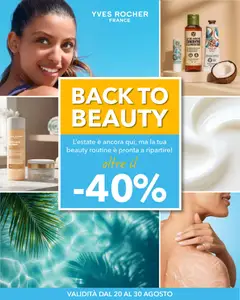 Anteprima dell'opuscolo Yves Rocher catalogo Back to Beauty dal negozio Yves Rocher valido da 20/08/2026