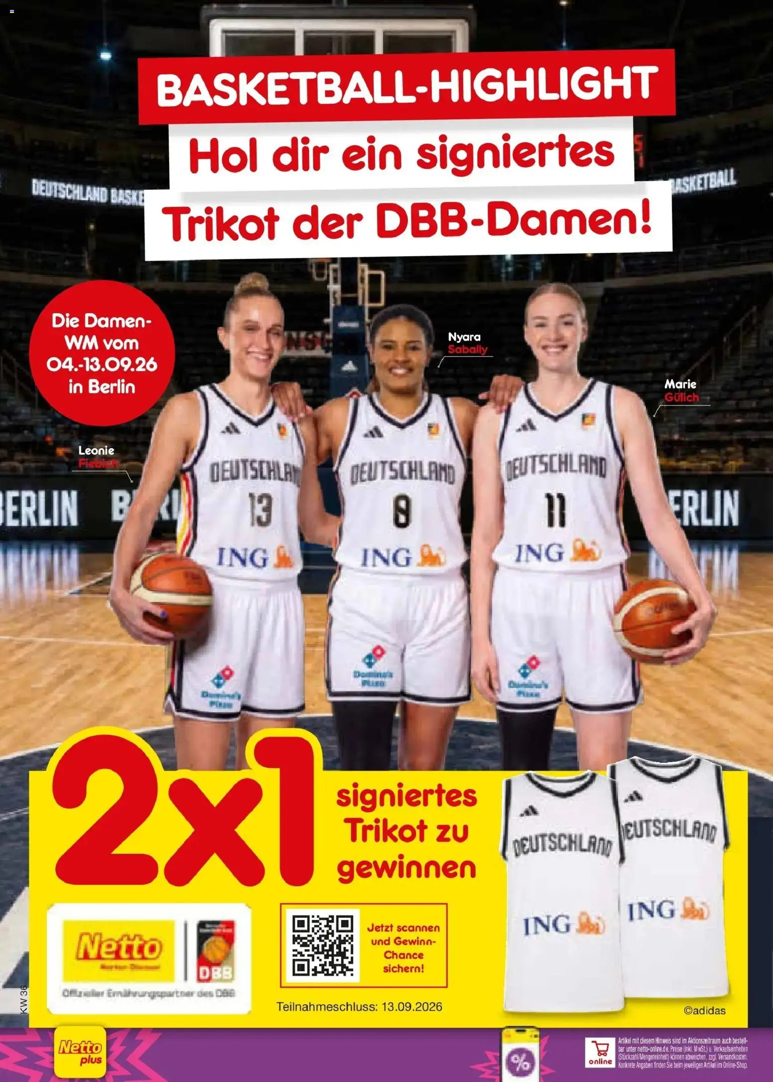 Vorschau von dem Prospekt des Geschäftes Netto Marken-Discount, gültig ab dem 07.09.2026 - Basketball