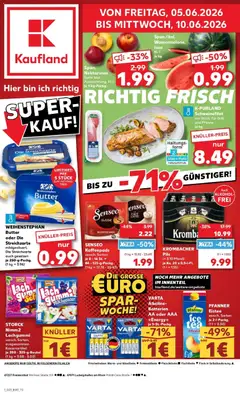 Vorschau von dem Prospekt des Geschäftes Kaufland, gültig ab dem 04.06.2026