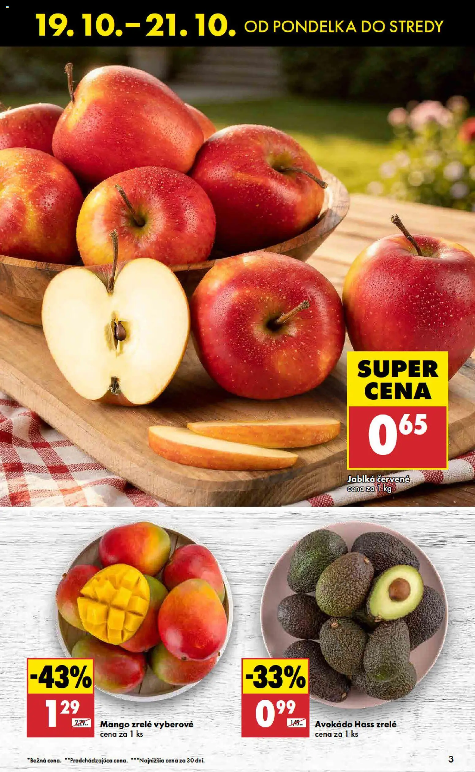 Náhľad Biedronka letáku platného od 19.10.2026 - Mango, Avokádo, Jablká