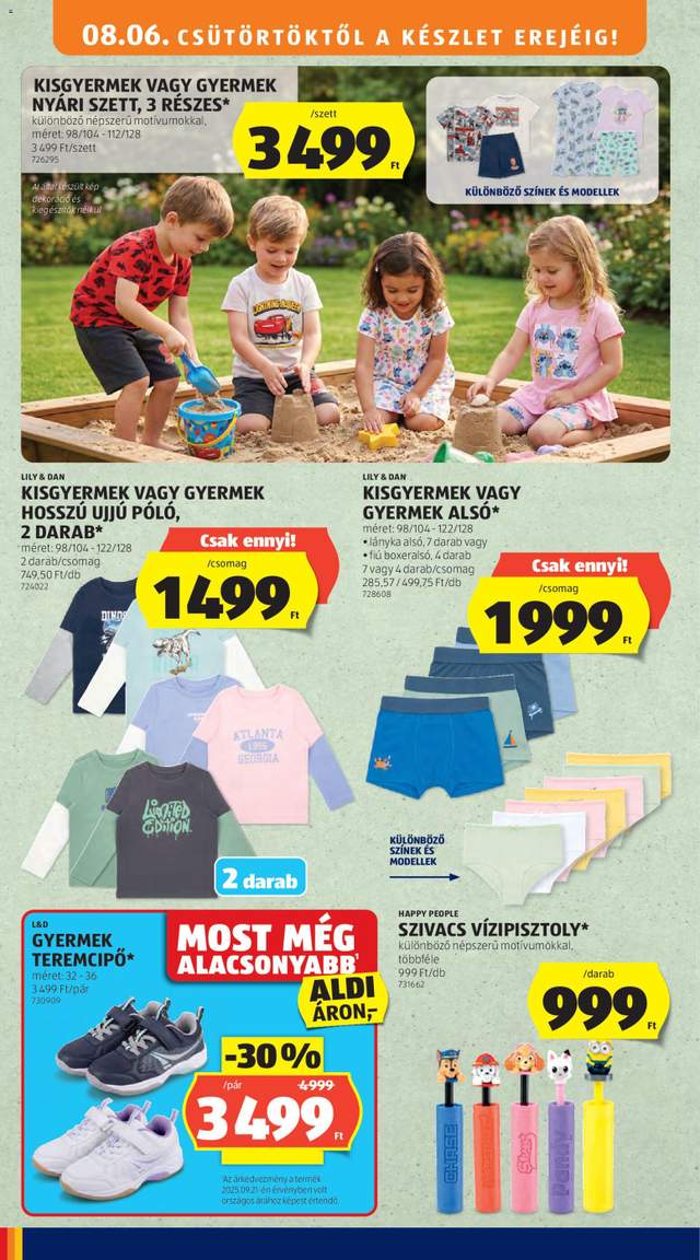 Új Aldi akciós újság 08.06.