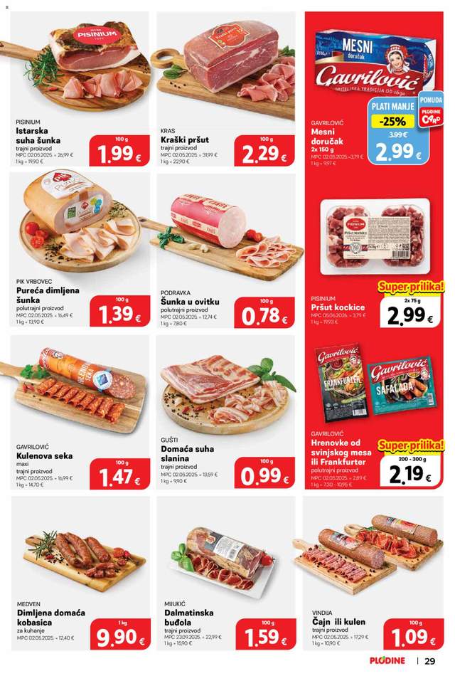 Novi Plodine katalog od 22.07.