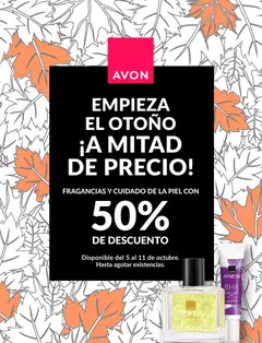 Vista previa del folleto de la tienda Avon válido desde el 05/10/2026 
