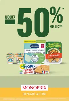 Prévisualisation de Monoprix catalogue du magasin Monoprix formulaire valide 21/04/2026
