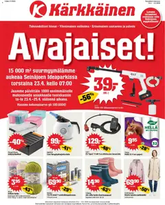 Kaupan Kärkkäinen Kärkkäinen tarjoukset - Seinäjoen alue esikatselu, voimassa 23/04/2026