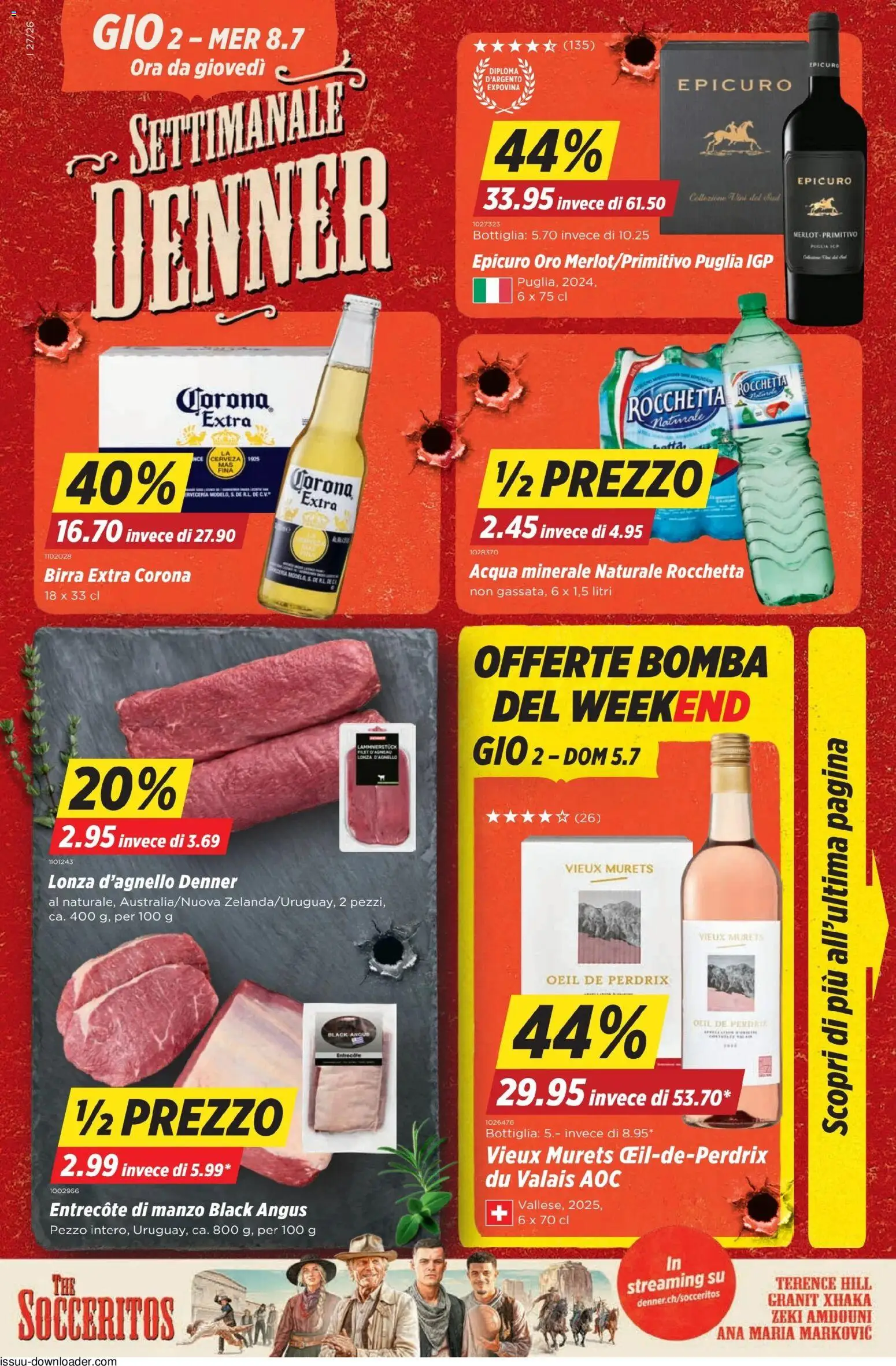 Vorschau des Merkblatts Denner aktionen IT vom Shop Denner gültig von 02.07.2026 bis 08.07.2026 - Merlot