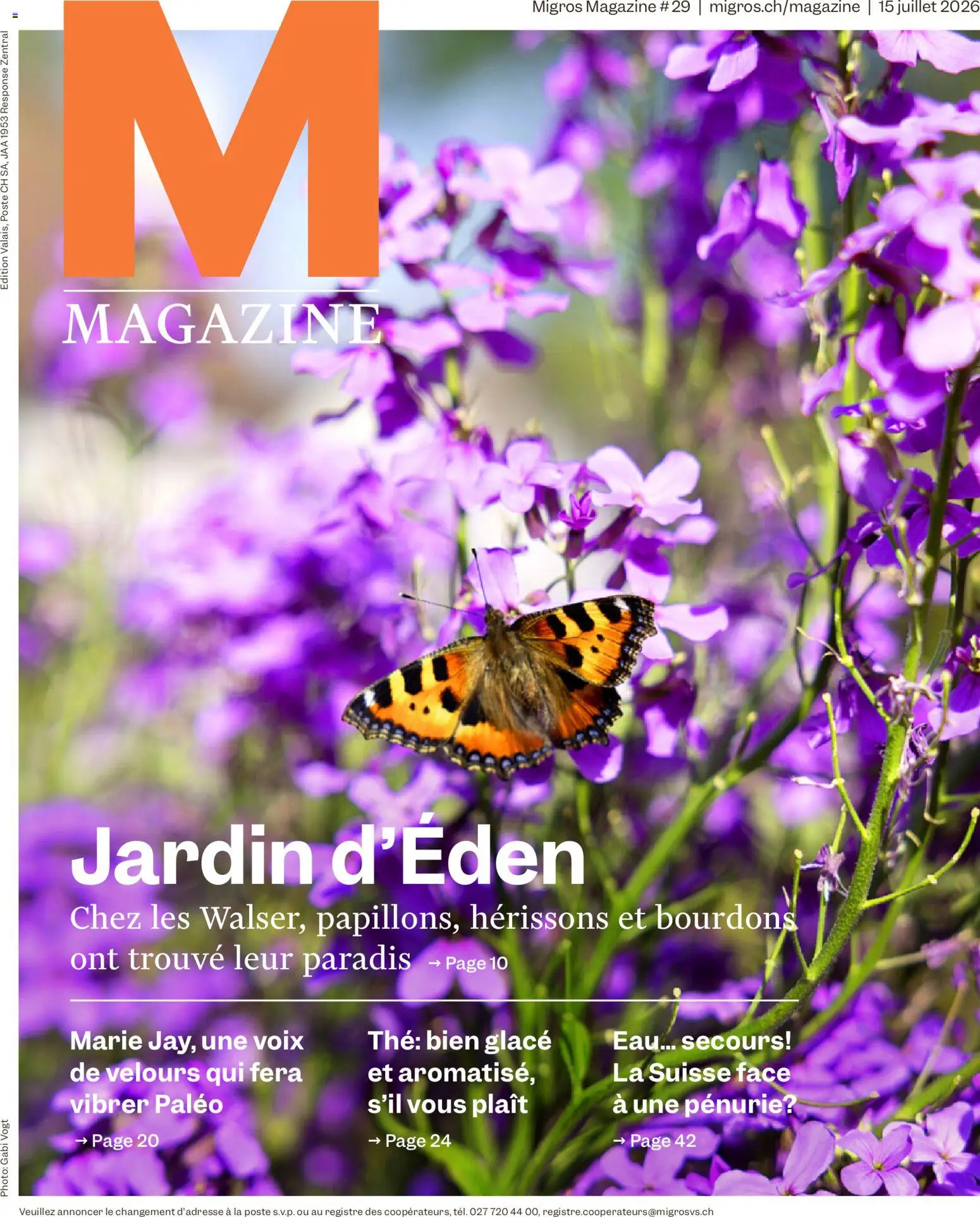 Vorschau des Merkblatts Migros aktionen Magazine FR vom Shop Migros gültig von 15.07.2026 bis 21.07.2026 - Glace