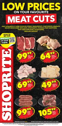 Preview of Shoprite flyer valid from 29/06/2026