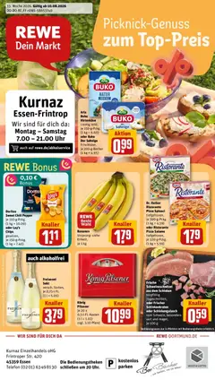 Vorschau von dem Prospekt des Geschäftes Rewe, gültig ab dem 10.08.2026