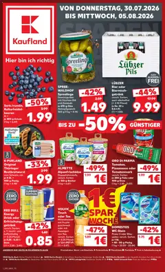 Vorschau von dem Prospekt des Geschäftes Kaufland, gültig ab dem 30.07.2026