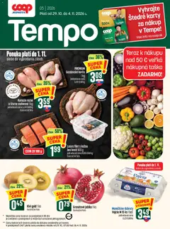Náhľad COOP Jednota letáku platného od 29.10.2026